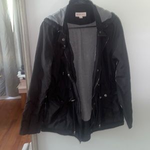 Black Hooded Jacket